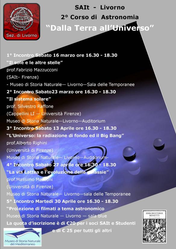 corso astonomia